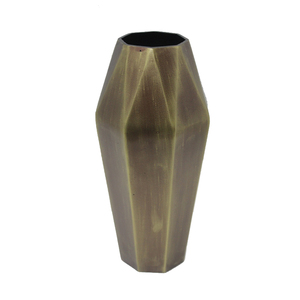 Modern Designer Tableware Decorative <b>Iron</b> Metal Flower Vase Grey Finishing for Home and Wedding Decoration Metal Vase - Product Image 2