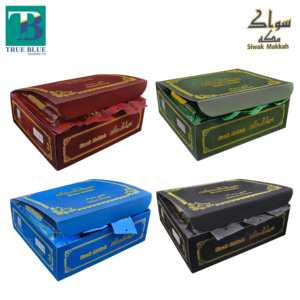 Kit de brosses à dents Siwak/Miswak/Sewak de qualité supérieure, 60 pièces, boîte de Makkah, emballé sous vide, soins bucco-dentaires naturels, blanchiment des dents - Product Image 5