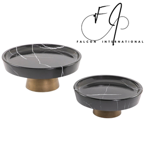 Soporte de bandeja de pastel de tres niveles, estante de placa de exhibición de servidor de alimentos con soporte de servidor de postre pulido plateado/soporte de magdalenas para fiestas - Product Image 2