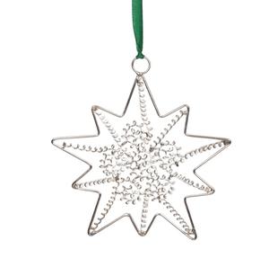 Ornement de Noël suspendu en métal fait main, écologique, art personnalisé, couleur et forme sur mesure - Product Image 4