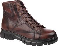 Bottes de marche montantes en cuir véritable VOYAGER 3978 à lacets, semelle intermédiaire antidérapante en EVA, chaussures automne-hiver
