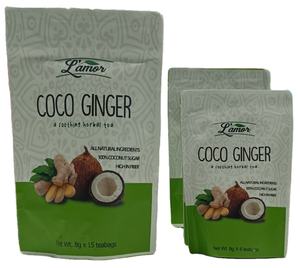 ชาสมุนไพรมะพร้าวขิง บรรจุ 15 ซองต่อแพ็ค ต่อพาเลท - Product Image 2