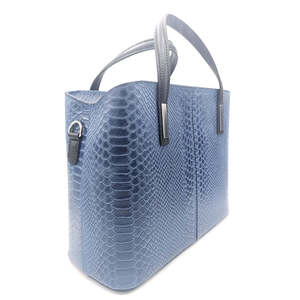 Bolso Estructurado en Piel de Cocodrilo Genuina - Hecho en Italia - Art. 24002 - Product Image 3