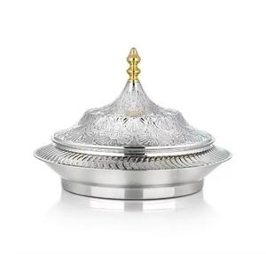 Olla caliente árabe de tendencia industrial para el hogar y la cocina, suministros de alimentos para hoteles de lujo, cazuelas con tapa, olla caliente brillante - Product Image 6