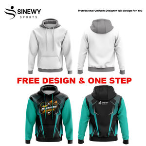 Nueva Sudadera con Capucha Unisex de Invierno, Personalizable para Equipos, 100% Algodón, Talla Grande, Manga Larga, Color Sólido, con Bordado 3D - Product Image 4