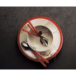 Ensemble de couverts modernes en argent avec poignée finie corail pour décor de table de cuisine cadeau de mariage et repas de tous les jours - Product Image 4