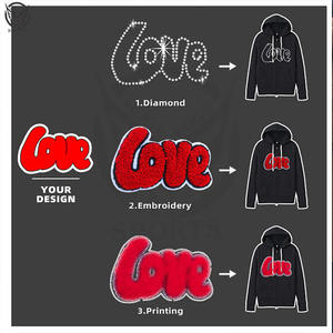 Sweat à capuche 100% en coton polaire de haute qualité Logo personnalisé saison d'hiver col à capuche pour hommes poids lourd - Product Image 5