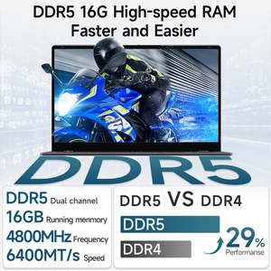 Ordinateur portable PC AMD Ryzen 9 7-155H 32 Go DDR5 1 To NVMe 15,6 pouces USB4.0 pour les jeux et les affaires 144 Hz prise US - Product Image 2