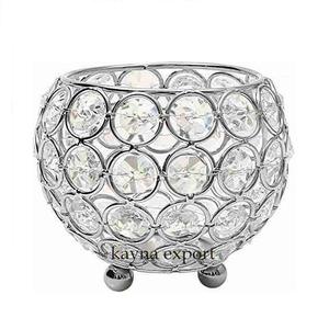 Decorative Copper Platted Beautiful Votive <b>Candle</b> <b>Holder</b> Crystal Metal Gold Plated Votive for <b>Tea</b> Light at Cheap Price - Product Image 3