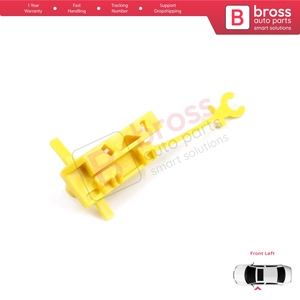 BWR5578 ual Window Regulator Repair <b>Clips</b> Front Left Door for Ducato MK2 230 244 Boxer Jumper Relay 1994-2006 - Product Image 4