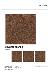 Azulejos de cerámica esmaltada y canicas Material de porcelana Azulejos de piso interior de alto brillo 600x600 - Product Image 3