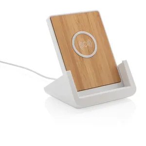 Ontario 10W Supporto di Ricarica Riciclato Sostenibile e Organizer da Scrivania e Cassetto per Gadget Tecnologici - Product Image 1