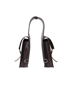 กระเป๋าทรงอานม้าหนังแท้สำหรับขี่ม้าอุปกรณ์สำหรับขี่ม้าแบบตะวันตก - Product Image 5