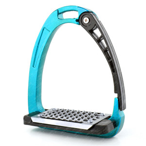 Étriers d'équitation légers Équipement équestre Étriers de sécurité en aluminium pour enfants Étriers antidérapants à dégagement rapide - Product Image 1