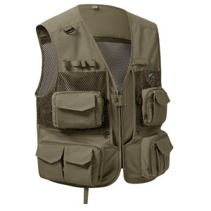 Nueva moda de moda ropa de hombre Chaleco de carga totalmente personalizado hecho sublimación transpirable Chaleco de carga para hombres - Product Image 3