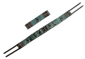 <b>Leather</b> Cotton Web Dog <b>Harness</b> Adjustable Pet Training <b>Harness</b> - Product Image 2