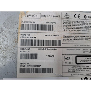 UNITÉ DE COMMANDE MULTIMÉDIA NAVIGATEUR GPS LAND ROVER Discovery IV Série CF6N-18C815-HE 306DT (10>) - Product Image 5