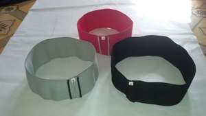 Presse de banc imprimée personnalisée OEM/ODM, Yoga Fitness, élastique, cercle de hanche antidérapant, tissu à grande vitesse, bandes de résistance aux hanches - Product Image 3