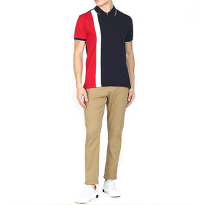 Nouveau style de vêtements décontractés à manches courtes homme Polo t-shirts personnalisés 100% coton grande taille polos - Product Image 4