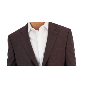 Giacca Rossa Hugo Boss da Uomo Modern Fit Super Flex Taglia 42 in Velluto - Blazer e Gilet Elegante Stile Ufficio - Product Image 2