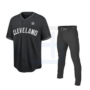 New Arrival High Quality 100% Polyester Baseball Uniform Quick Dry Lightweight Breathable Customizable Sports Wear Best Price - Product Image 1
