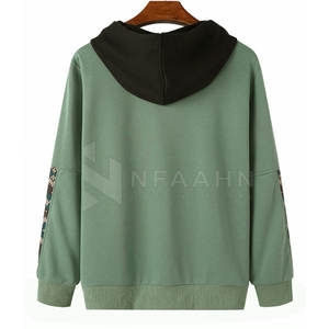 Sweat-shirts à capuche en molleton de coton mélangé pour adultes, décontractés, hiver, haute qualité, design personnalisé, pour hommes - Product Image 2