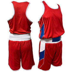 Uniforme de Boxeo Más Vendido, 100% Poliéster, Talla Personalizada, Alta Calidad, Lotusglobal LG-BU-02 - Product Image 2