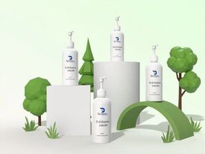 2025 nouveau 300ml Dermasky Exfoliation gouttes crème hydratante et contrôle de l'huile pour une peau lisse en gros et Offre Spéciale - Product Image 2