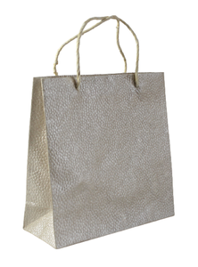 High Quality Handmade Recycled Cotton <b>Paper</b> Cream Color With Matching <b>Paper</b> Cords Are Used As Handles Gift Bag - Product Image 3