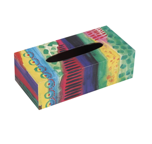 Boîte à mouchoirs en bois rectangulaire écologique Designer imprimé Boîte à mouchoirs en bois personnalisée Vente personnalisée - Product Image 6