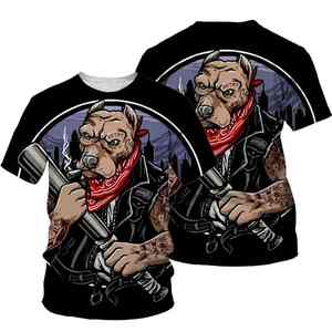 Camiseta de Algodón 100% de Alta Calidad para Hombre, Corte Holgado, Diseño Profesional de Fabricante, Camiseta Unisex Estampada para Hombre - Product Image 5