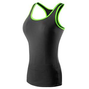 Débardeur tricoté sans manches pour femme, design estival, léger, séchage rapide, idéal pour la gym et le yoga, 100% coton - Product Image 1