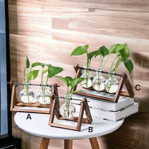 New Countertop Glass Holder and Bottle Drying Rack with Four Layers Non-Folding Bamboo Wine Storage Holds 6 Glasses 1 Bottle - Product Image 1