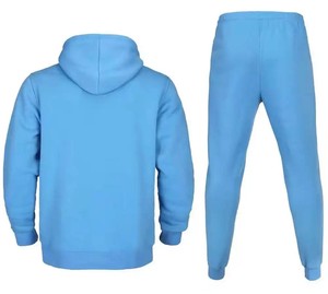 Venta caliente Chándal Personalizado Calidad Premium En Blanco Logotipo Personalizado Transpirable Slim Fit Plain Men's Chándal - Product Image 2