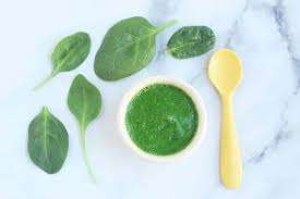 Puré de espinaca de hoja congelada orgánica totalmente natural/envasado al vacío/etiqueta limpia/puramente vegano - Product Image 4