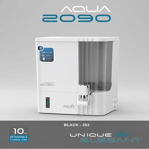 Filtre à eau modèle Aqua 2090 BLACK-203 pour montage mural et installation sur comptoir, indicateur LED, plastique ABS de qualité alimentaire - Product Image 5