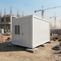 Maison préfabriquée modulaire de luxe abordable à 2 chambres, démontable, type conteneur