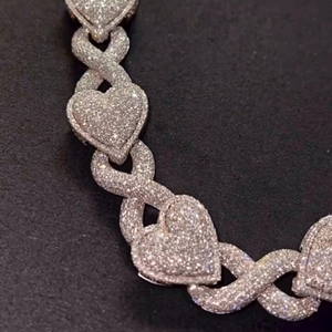 สร้อยคอเงินแท้ 925 คุณภาพสูง ขนาด 16 มม. ประดับเพชรแบบ Iced Diamond ดีไซน์ใหม่ สไตล์ฮิปฮอป คลาสสิก ทำจากสแตนเลสชุบทอง 24K - Product Image 6