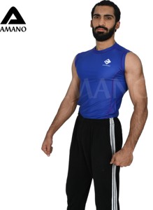 Wholesale <b>Custom</b> <b>Compression</b> <b>Shirts</b> Youth Sublimation Rash Guard OEM <b>Design</b> Logo Men's Rash Guard In Low Price Amano Sports - Product Image 4