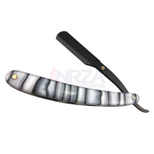 Maquinilla de Afeitar de Seguridad Manual Plegable de Una Sola Cuchilla, Personalizada, de Acero Inoxidable de Alta Calidad para Afeitar la Cara y el Cuerpo, Belleza Internacional - Product Image 2