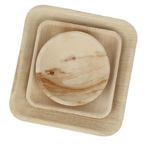 จานอาหารใบปาล์ม Areca ทรงสี่เหลี่ยม7นิ้วหรูหราเครื่องใช้บนโต๊ะอาหารแบบใช้แล้วทิ้งเป็นมิตรกับสิ่งแวดล้อม - Product Image 1