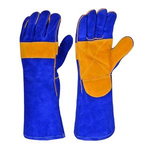 Gants de soudage en cuir industriel, résistants à la chaleur, gants de sécurité pour le soudage MIG TIG ARC - Product Image 1