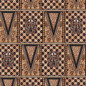 Auténtica tela de algodón africano con estampado de cera 45 ancho vibrante Ankara para costura y diseño - Product Image 1