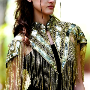 ชุดเดรสออกงานปาร์ตี้ตอนเย็นของผู้หญิงชุดเดรสปักลูกปัดไข่มุกคริสตัลสวยงามป้องกันไฟฟ้าสถิตย์สง่างามเป็นมิตรกับสิ่งแวดล้อม - Product Image 1