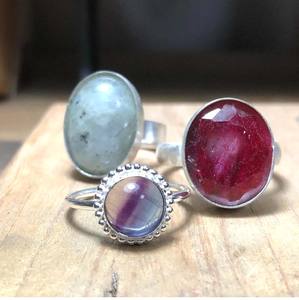 Regalo para ella, cabujón liso, lapislázuli, anillo de piedras preciosas de 6x9mm de tamaño, conjunto de doble bisel de plata de ley 925 para cumpleaños - Product Image 4