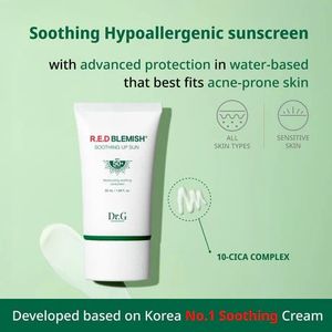 ครีมกันแดด Dr.g Red Blemish Soothing UP 50มล. ครีมกันแดดบำรุงผิวแบบเกาหลี SPF 50 - Product Image 3