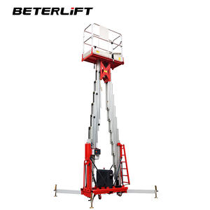 Plateformes élévatrices en aluminium de haute qualité, 12 m, à double colonne, pour l'intérieur, à vendre et à <span class=keywords><strong>louer</strong></span> - Product Image 3