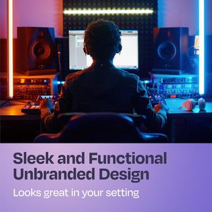 Almohadillas de Aislamiento Acústico Premium (Negras) para Monitores de Estudio de 3-4.5 Pulgadas, Material de Polietileno, 1.4 Pulgadas de Grosor - Product Image 4