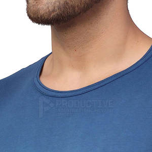 เสื้อยืดถักสำหรับผู้ชายมีโลโก้ส่วนตัวสั่งผลิตได้ตามต้องการสำหรับฤดูร้อน - Product Image 3