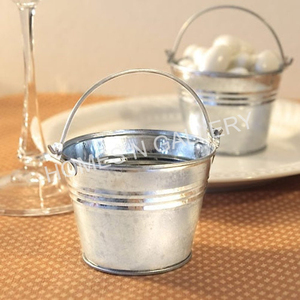 Jardinières modernes simples de luxe plaquées argent avec poignée Jardinière de jardin décorative de première qualité - Product Image 2